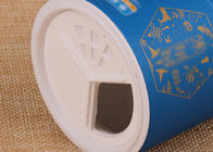 Metropolitana di carta del setaccio del coperchio delle latte composite di plastica della carta per l'imballaggio polvere/del sale