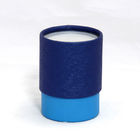 Latte composite della carta blu di Fashional con la finestra trasparente del PVC ed il setaccio bianco per la polvere di talco