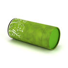 Intera metropolitana di carta rotonda verde che imballa per l'imballaggio del tè