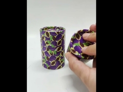 Balsamo per labbra Deodorante Tubo di carta Imballaggio Tubo push up