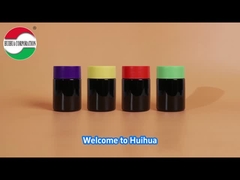 Cilindro di plastica trasparente