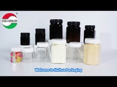 Cilindro di plastica trasparente