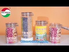 Vaso di stoccaggio sigillato in PET