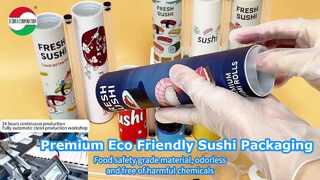 tubo di carta per sushi