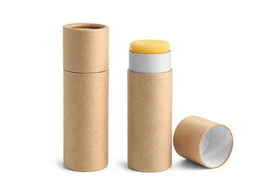 Cosmetic Deodorant Packaging Tube Lipstick Paper Cans Packaging For Lip Balm