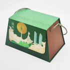 Scatole regalo in carta riciclata personalizzata Imballaggio alimentare Biscotto Moon Cake con manico