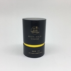 Metropolitana di carta del cilindro crema cosmetico per l'oro nero del tè intorno alla stampa delle scatole di carta CMYK