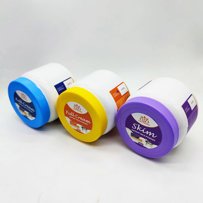 400g 680g 1kg Empty Milk Powder Jar Protein Powder Packaging PET Plastic Jars With Lids