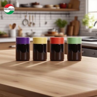 240g Clear PET Plastic Can for Food Packaging