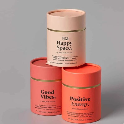 Kraft Paper Tube Candle Packaging Composite Can
