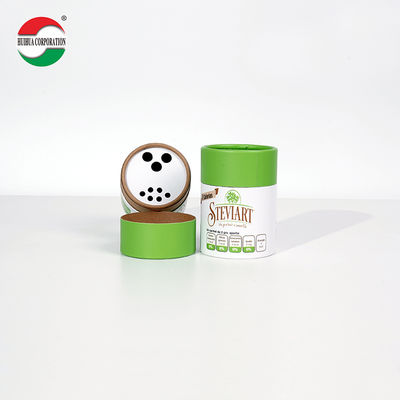 Custom Printed Kraft Paper Tube with Foil Lining for Food Powder