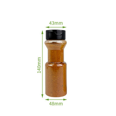 100ml 120ml 180ml 200ml Hot Sale Multipurpose Seasoning Bottle Spice Jar Plastic Salt Pepper Shakers BBQ Seasoning Bottle