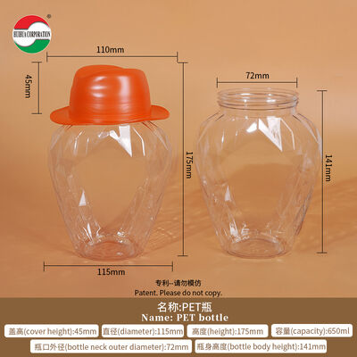 Cap Shape Style Color Custom PET Bottle Plastic Seal Smooth Screw Beverage Juice Milk Bottle Lid Cap Lids
