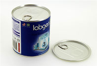 Latte composite riciclabili della carta di imballaggio dell'alimento/frutta/dado, scatola metallica aperta facile dell'alimento