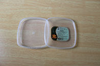 Contenitore di alimento/coperchi di plastica quadrati PE del contenitore con l'autoadesivo/etichetta su ordinazione di stampa