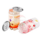350ml rimuovono il barattolo di plastica della bottiglia dell'animale domestico del succo bevanda/del cilindro con il coperchio aperto facile di alluminio