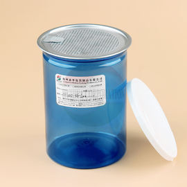 Sealable Jar Wide Mouth With Aluminum Lid And PE Lids Nuts And Cookies Storage Containers Candy And Snack Jar Transparent Food Grade Jam Jar Plastic PET