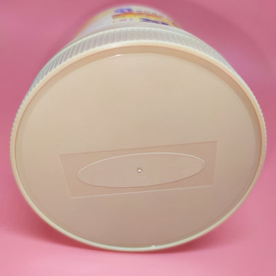 Wholesale White HDPE Plastic Protein Powder Jar Container With Custom Logo Printing Empty Supplement Bottle