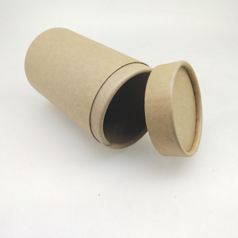 I tubi biodegradabili della carta kraft che imprimono il logo per tè/hanno asciugato l'alimento
