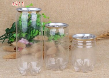 Clear Fruit Juice Cans Liquid Thick Cylinder Tube Packaging Recyclable