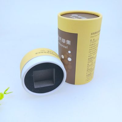 Customized Round Cardboard Paper Cans with Aluminum Foil Lined Airtight Packaging