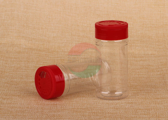La plastica della radura del coperchio a vite dei barattoli dell'animale domestico della radura dell'ANIMALE DOMESTICO di stoccaggio dell'alimento può per la spezia 1000ml