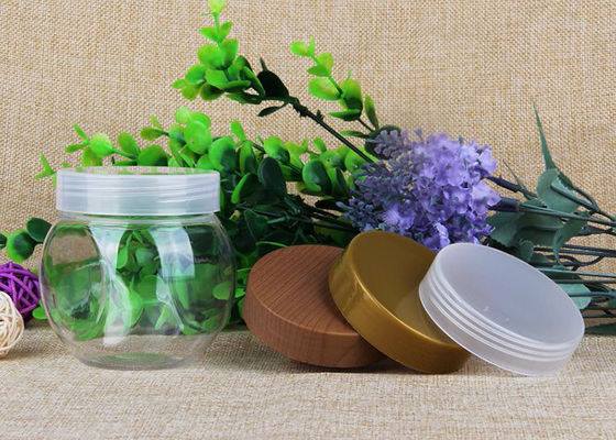 L'alimento PER ANIMALI DOMESTICI del coperchio a vite di plastica può imballando per i biscotti, i dadi, imballaggio delle caramelle