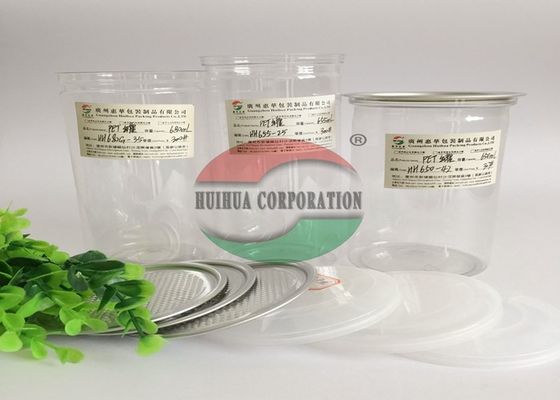 Latta sigillabile aperta facile dell'ANIMALE DOMESTICO di plastica con alluminio EOE per lo spuntino di Candy