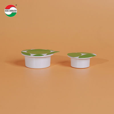 Tazza in plastica PP di piccola capacità Made in China per maschera con etichetta di stampa OEM