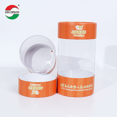 Creativo PVC tubo di carta da vetro UV vantaggio waterproof giocattolo regalo T-shirt cilindro tubo imballaggio