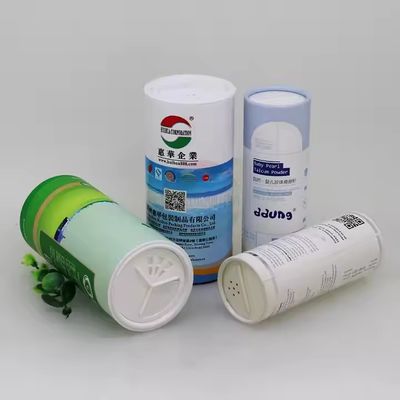 Imballaggio cilindrico in tubo di cartone OEM ecologico per spezie, pepe, soda, sale, zucchero, balsamo per le labbra, tubo, imballaggio artigianale in cartone
