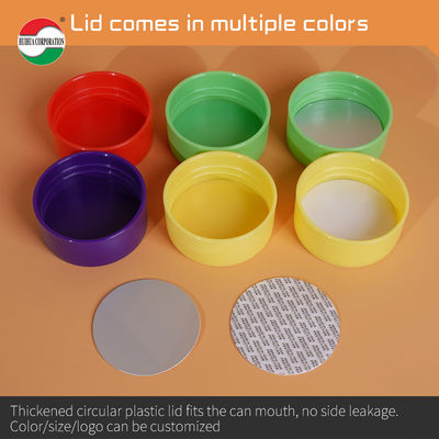 240g Clear PET Plastic Can for Food Packaging