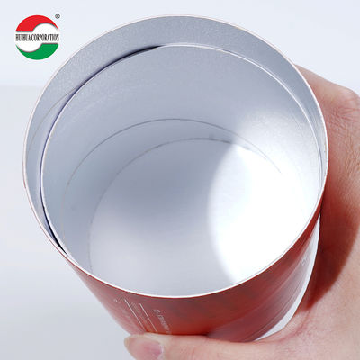 Custom Design Recyclable Paper Tube Packaging For Perfume Skincare Cosmetic Candle Essential Oil Round Box Cylinder Container