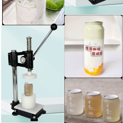 Macchina sigillatrice per tubi di carta e lattine di plastica a basso MOQ e buon prezzo per bevande e lattine in PET
