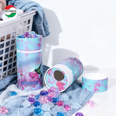 Custom Printed Empty Biodegradable Wholesale Eco Friendly Recycled Round Kraft Cardboard Luxury Cylinder Paper Tube Packaging