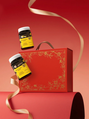 Factory Price OEM Custom Honey Gift Package Plastic Jar Paper Box with Insert for Honey