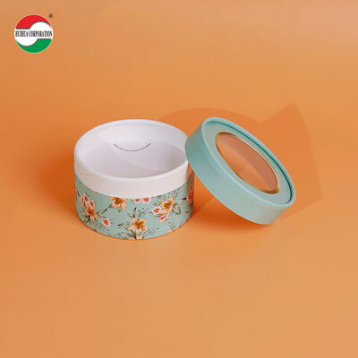 Logo personalizzato stampato biodegradabile rotondo cosmetico vetro di carta a polvere libera scatola rotonda cilindro filtro tubo di carta contenitore top shaker