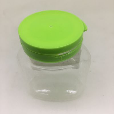 Guangzhou Factory 100ml 200ml 300ml 400ml 500ml 600ml 700ml 800ml 900ml 1000ml Empty Food Grade Clear Cooking Candy Cans PET Plastic Jars With Lids