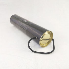 Red Wine Jar Powder Jar Bottle Paper Packaging Boxes Container Airtight Food Supplement Loose Protein Powder Paper Tubes