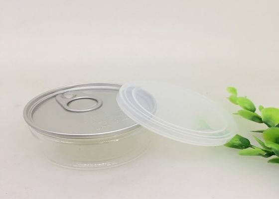 l'alimento d'imballaggio aperto facile dell'erba dell'animale domestico 100ml può SGS rotondo FDA QS del barattolo ISO9001
