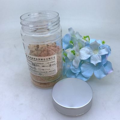 cilindro di plastica impermeabile rotondo di 300ml 420ml 550ml chiaro