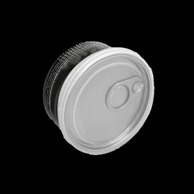 Coperchio aperto facile di plastica di alluminio delle latte del tè 33mm della bolla chiaro