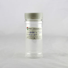 300ml Clear Plastic Cylinder Tubes , White PP Plastic Screw Lid