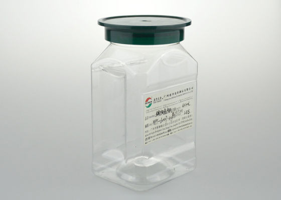 Animale domestico materiale verde del commestibile della base trasparente del coperchio il mini chiaro stona 410 ml per liquido