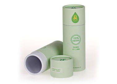 Luxury Cosmetic Paper Tube Packaging Recyclable Cardboard For Skin Care