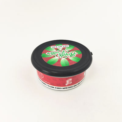 Barattolo per erbacce in PET da 100 ml per uso alimentare all'ingrosso 3,5 g 7 g 14 g con coperchio sicuro per bambini