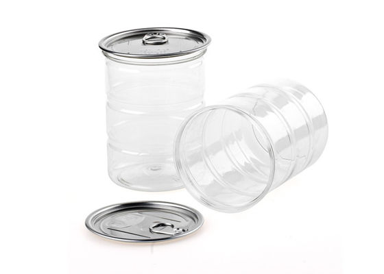 Pacchetto inscatolato coperchio aperto facile di plastica dell'ANIMALE DOMESTICO del cilindro della radura di protezione contro il calore